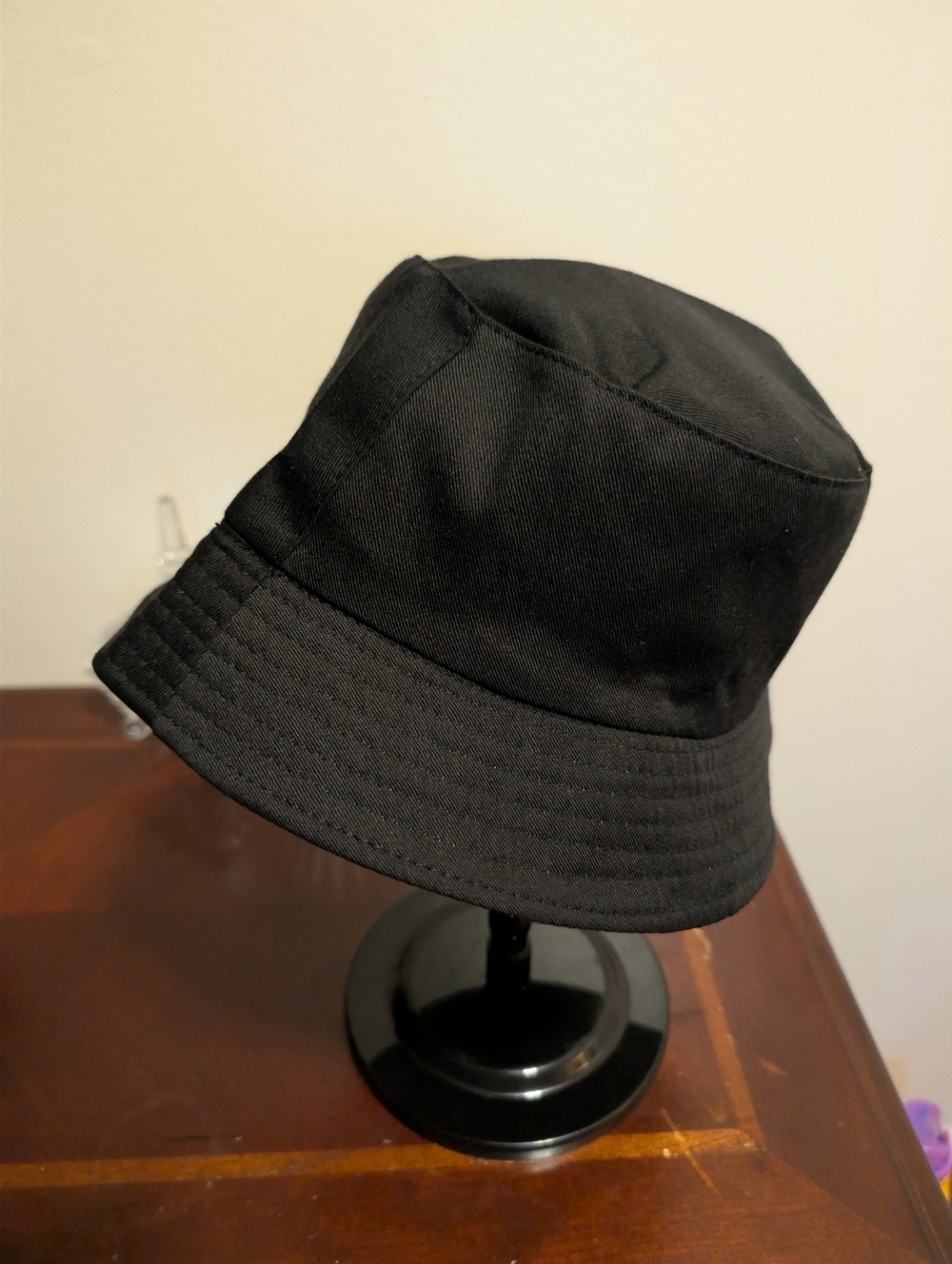 Women's Reversible Bucket Hat BLACK